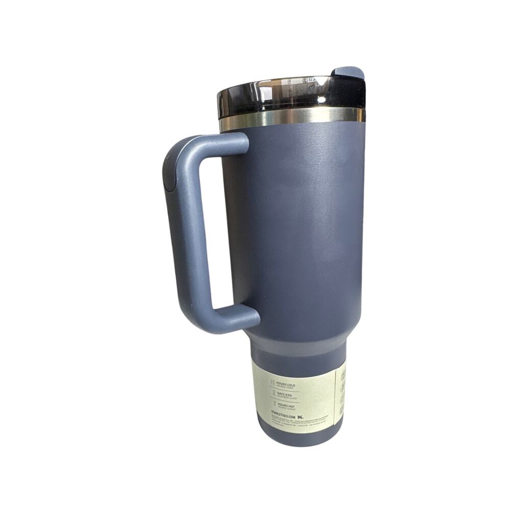 Stanley H2.0 FlowState Quencher 40oz Tumbler Cop-Twilight Blue-Brown-NEW - Picture 3 of 5